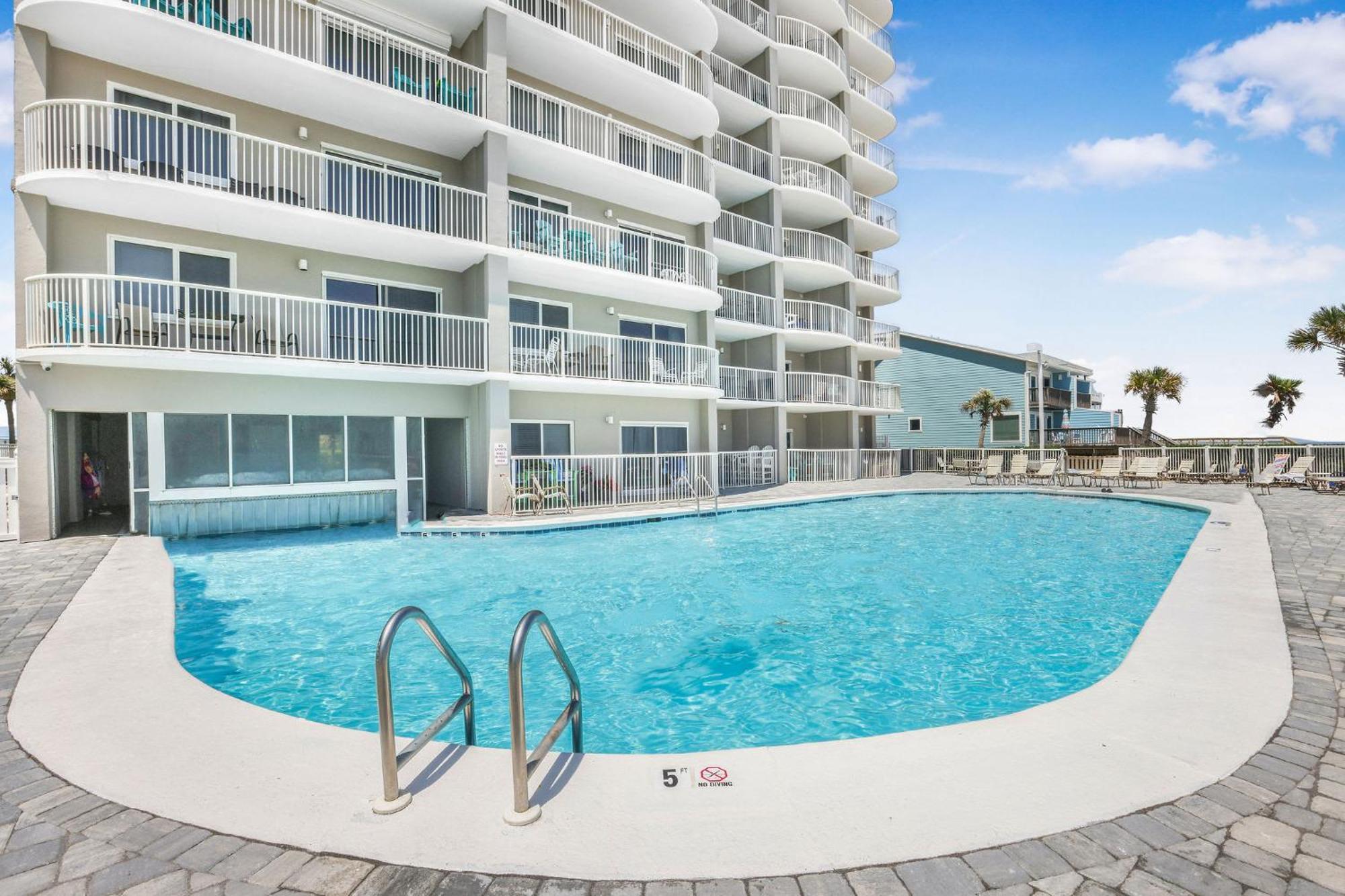 Tradewinds 602- Beachfront Heated Indoor Pool شاطئ أورانج المظهر الخارجي الصورة
